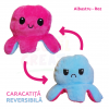 Caracatiță reversibilă pluș: Roz-Albastru deschis